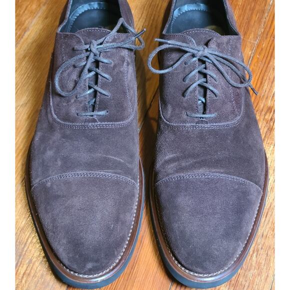 H S Trask Rivington Reserve Oxfords Suede Oxford Dress Shoes Men 11 M ITALY main image 4
